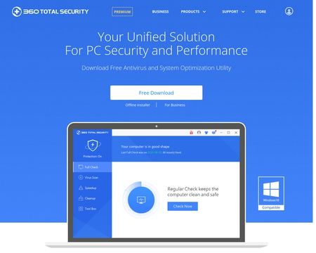 360 total security vs avast free antivirus
