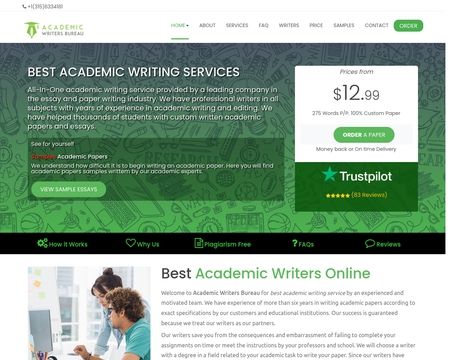 online academic writing companies