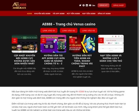 Khám phá thế giới của ae 888 - Cổng game online mang đến trải nghiệm giải trí độc đáo