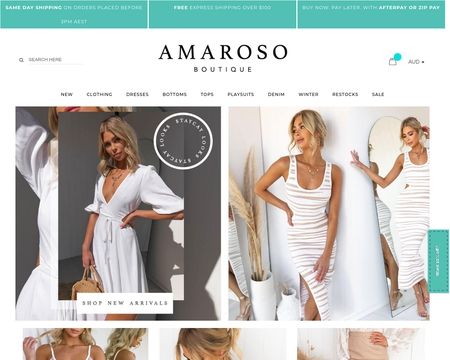 Amaroso Boutique Reviews 16 Reviews of Amaroso .au Sitejabber