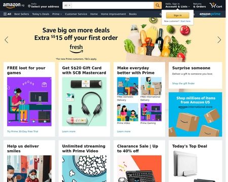 Amazon Sg Reviews 1 Review Of Amazon Sg Sitejabber