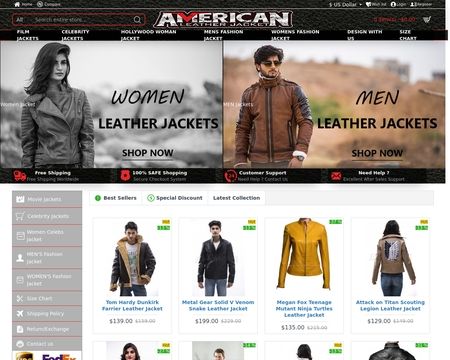 Americanleatherjacket Reviews 21 Reviews Of Americanleatherjacket Com Sitejabber
