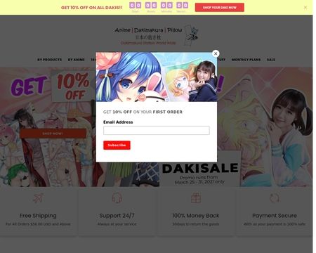 AnimeDakimakuraPillo Reviews - 20 Reviews of  |  Sitejabber