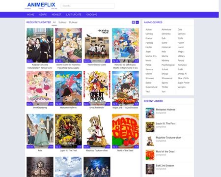 Sites best sale like animeflix