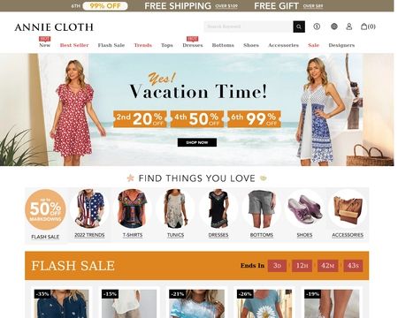 american websites for clothes