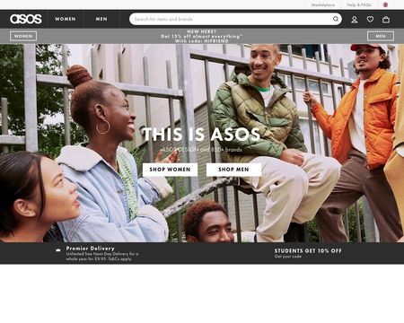 asos online shopping