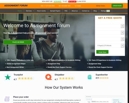 Assignment Forum Reviews - 5 Reviews of Assignmentforum.com | Sitejabber