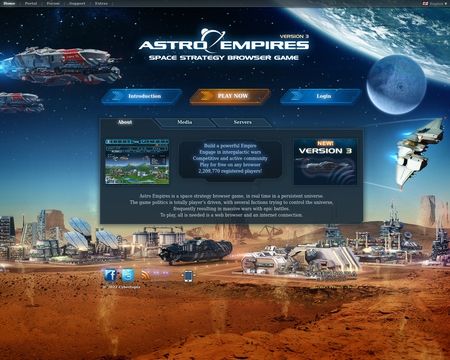 Astro Empires - Jogo de Browser de Estratégia Espacial