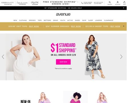 clothes avenue website