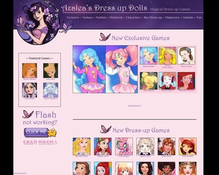 Dress up games, doll makers and character creators with the azaleas-dolls  tag. ~