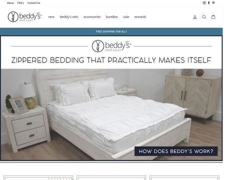 Beddy's All in One Zipper Bed Set, Bedding Mattress Cover, Cotton Sheets  and Zipper Comforter Set, Reese, Twin XL, Gray 3 Piece Bedding Set