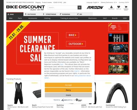 bike discount website