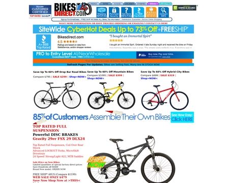 bikes direct review