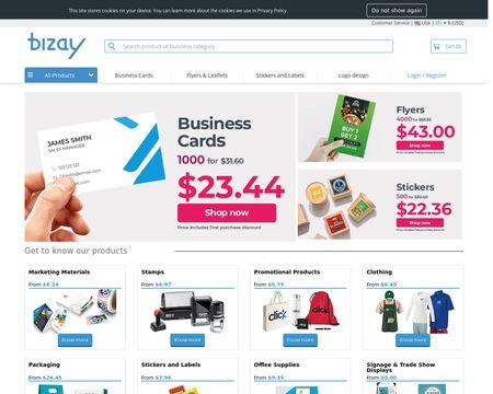 BIZAY - Online Printing Services & Promotional Products