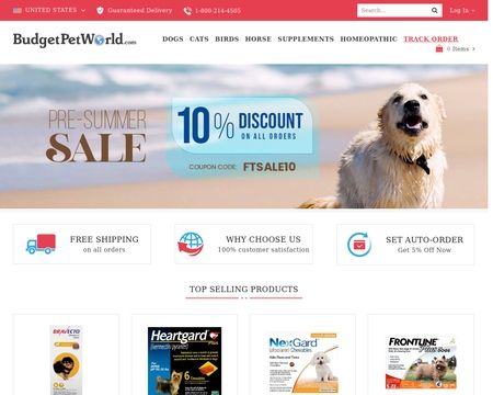 Discount sales pet world