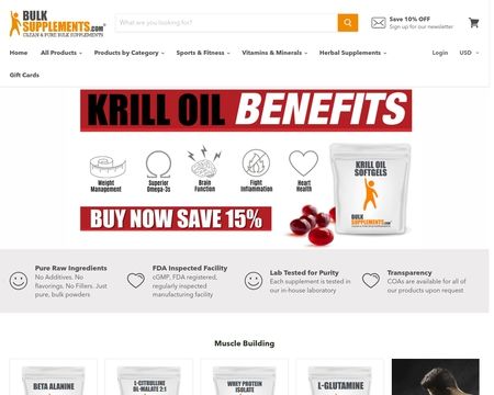 BulkSupplements.com (bulksupps) - Profile