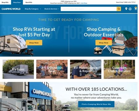 CampingWorld Reviews - 627 Reviews of Campingworld.com