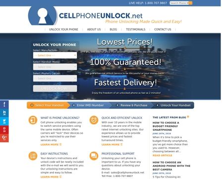 Cellphoneunlock Net Reviews 20 Reviews Of Cellphoneunlock Net Sitejabber