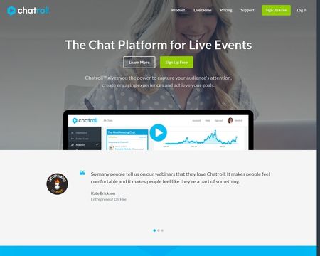 Chatroll live chat