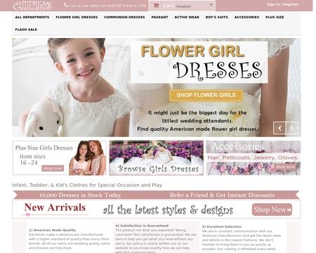 childrens dress shop