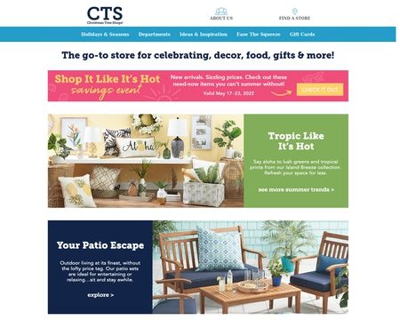 Christmastreeshops Reviews 8 Reviews Of Christmastreeshops Com Sitejabber