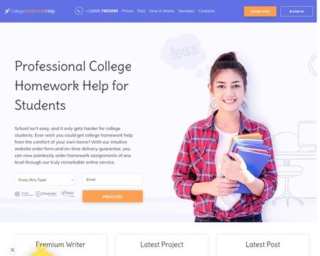 online college homework help