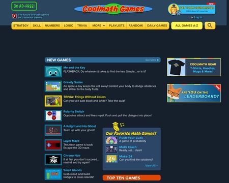 Cool Math Games - Free Online Math Games for Kids and Students - Educators  Technology