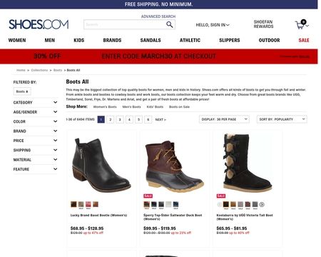 boots websites
