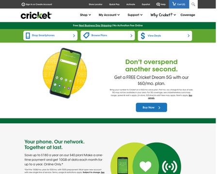 Cricket Wireless Reviews 137 Reviews Of Cricketwireless Com Sitejabber