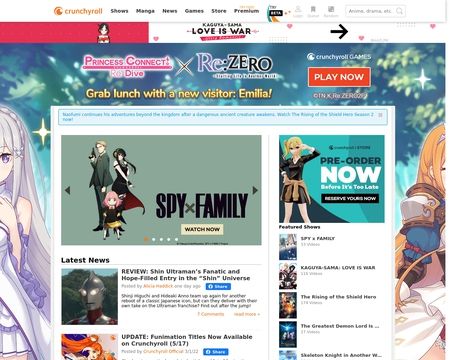 Crunchyroll Anime Streaming Service Brings Free Games for Premium Members -  CNET