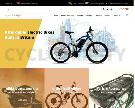 cyclotricity ebike conversion kit