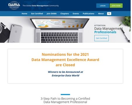 DAMA International Award for Data Management Excellence