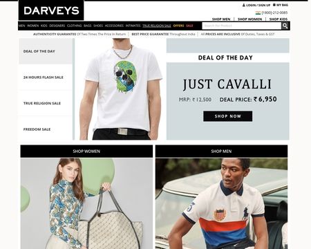 Is Darveys a genuine and authentic website for luxury brands like