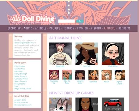 websites like doll divine