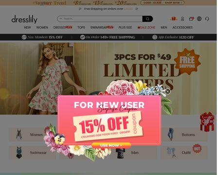 websites like dresslily