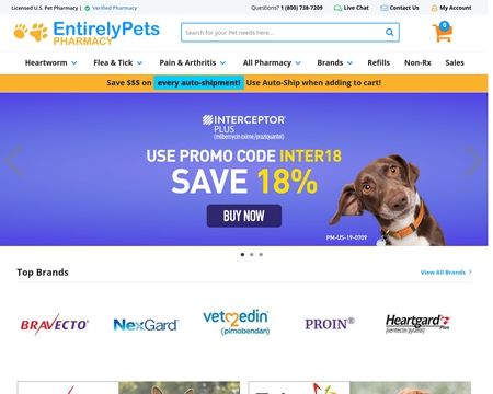 Entirely pets best sale