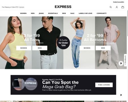 express clothing online