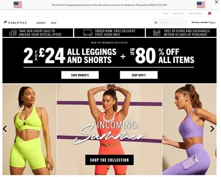 Fabletics Continues to See Growth From Online Subscription Model