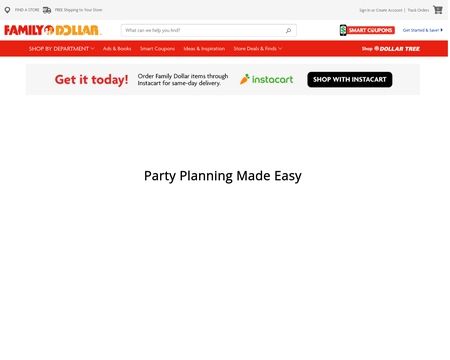 Family Dollar Coupon