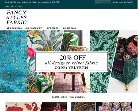 Fancy Fabrics Online