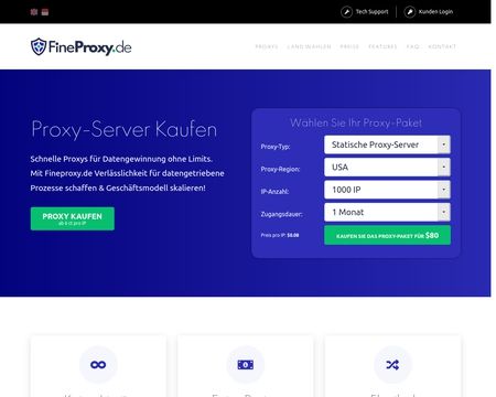Proxy service - FineProxy Glossary