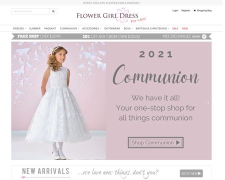 flowergirldressforless