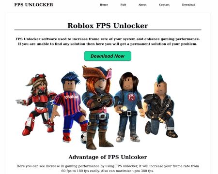 Roblox FPS Unlocker