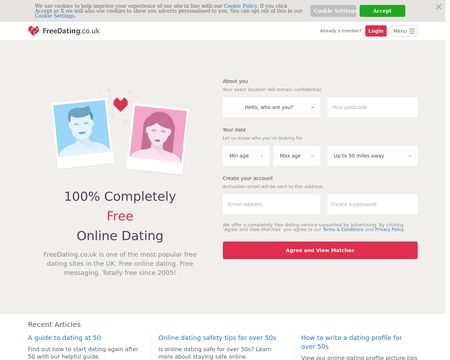 Online dating login