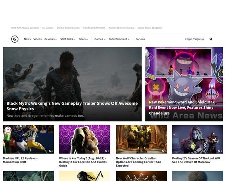 PC games, news, reviews, videos and cheats - GameSpot