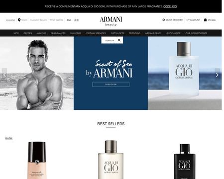 Giorgio armani shop beauty usa