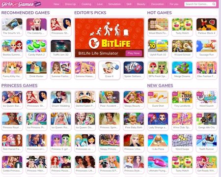 Kids - Free online Games for Girls - GGG.com