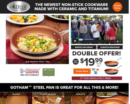 Gotham Steel Pasta Pot, TV Ad/Commercial