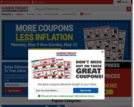 Harbor Freight Tools Reviews 117 Reviews Of Harborfreight Com Sitejabber