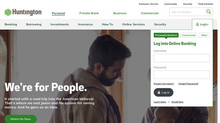 huntington bank customer service